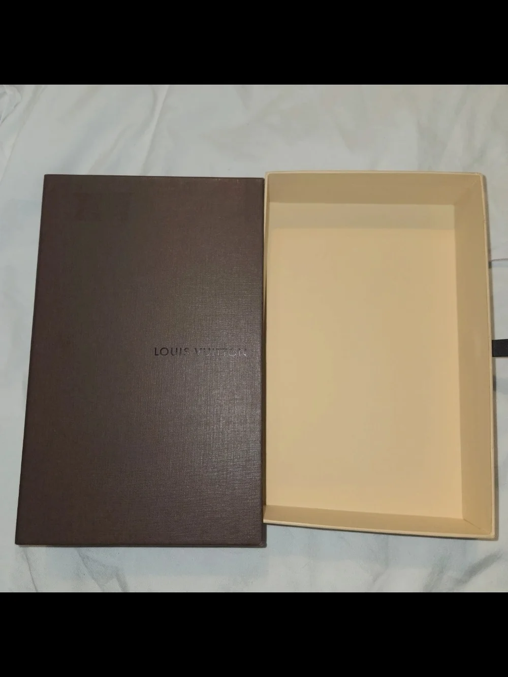 Louis Vuitton Brown Logo Gift Box
